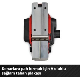 Resim Karokstore Akülü Planya Te-Pl 18/82 Li-Solo Power X- (18 V, 82 mm Planya Genişliği, 2 Mm'ye Kadar Kesme Derinliği, Otomatik Desteği, 2x Çift Taraflı Bıçak) - 4345400 