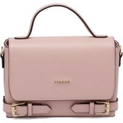 Resim Pembe Deri Kadın Çapraz Askılı Çanta - S24Y1BC79902-M4M 
