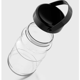 Resim Renga Macro 1700 Ml Siyah Kapaklı Cam Kavanoz 131074 Siyah 