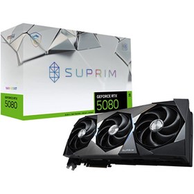 Resim MSI Suprim SOC GeForce RTX 5080 16GB GDDR7 256Bit HDMI/DP Ekran Kartı 
