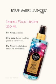 Resim Eyüp Sabri Tuncer 3 Adet Eyüp Sabri Tuncer Skyfall Vücut Spreyi 250 ml ve ROSIE Temizleme Pamuğu 