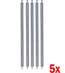 Resim Bundeba 5 Adet Bebek Hoppala Zıp Zıp Yayı Çelik Yay Askı Kapı Yayı 25 Cm. 