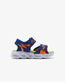 Resim Skechers Thermo-splash - Heat Tıde Küçük Erkek Çocuk Mavi Işıklı Sandalet 400102n Blor Mavi 