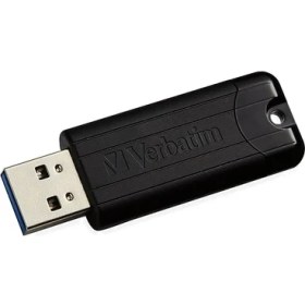 Resim Verbatim 128GB Pinstripe USB 3.2 USB Bellek 