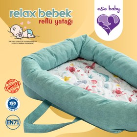 Resim E&E Baby Masajlı Relax Pilli Bebek Reflü Yatağı - Standart / Standart 