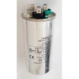 Resim TECHHSUN Techsun Klima 35+1.5 Kondansatör Kapasitör 
