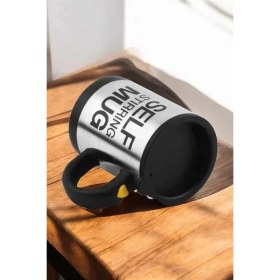 Resim Belle Fusion Bfs Yazılı Kupa Kendi Kendini Karıştıran Mikser Kupa Termos Bardak 