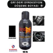 Resim Derby Gri Deri Oto Koltuk Direksiyon Döşeme Boyası 