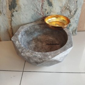 Resim Gümüş Traverten Elmas Kesim Kurna 