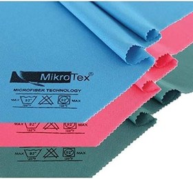 Resim Mikrotex Mikrofiber Cam Bezi 6 Adet Çok Renkli 40 x 50 CM 