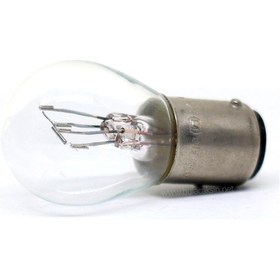 Resim Bosch Ampul 12V 21W 1016 Çift Duy Şaşı P21 5W Bay15D 10 Adet 