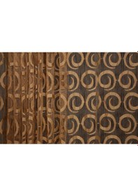 Resim Vakko Model Gold Renk İp Perde Hazır Düğmeleri Dikilmiş İp Perde 300 270 Cm Gold 