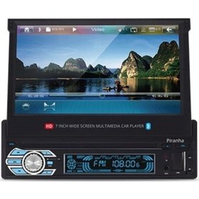 Resim Piranha Titan C Type 7796 7 Inch Ekranlı Oto Teyp 