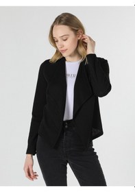 Resim Colin's Regular Fit Blazer Siyah Kadın Ceket CL1058178_Q1.V1_BLK Siyah 