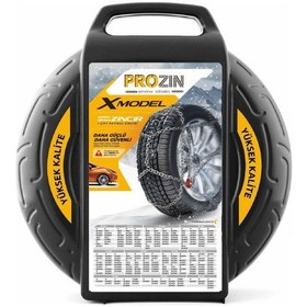 Resim 255/35x19 Ebatlarına Uyumlu Takmatik X Tipi Kar Patinaj Zinciri Prozin 