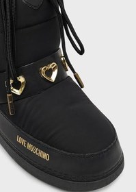 Resim Love Moschino Logolu Kemer Detaylı Büzgülü Kar Botu Bayan KAR BOTU JA24182G0NISD00A 