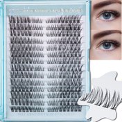 Resim Sahte Kirpikler: 14 Sıra, 252 Parça, 3 Boyutlu Etki, Doğal Görünüm, 16-18mm Uzunluk, 0.07mm Kalınlık, 10-12mm Uzunluk, D Kıvrım, Kedi Gözü, Topak Stili, 6-9mm Uzunluk, Başlangıçlar İçin Uygun, Tekrar Kullanılabilir, Kendinden Yapışkanlı 