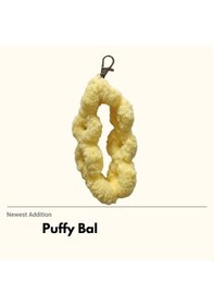 Resim Puffy Bal Telefon Askısı 