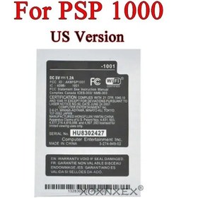 Resim Sony Psp1000/2000/3000 Konsol Sticker Etiketi - Yedek Jp/abd/hk Sürümüdistribüt R Garantili 