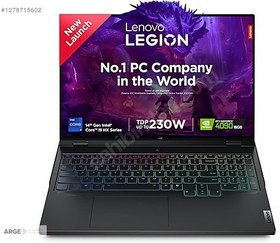 Resim LEGİON PRO 7 İ9-14900HX 32GB 1TB RTX4090 QHD 240HZ SIFIR WİN11 
