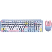 Resim Everest KM-6284 Whisker Kablosuz Q Klavye Mouse Seti 