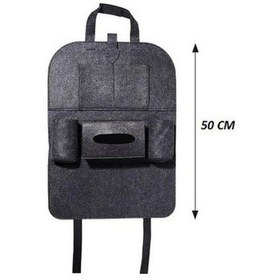 Resim Araba Koltuk Arkası Organizer Araç Eşya Düzenleyici (1 Adet) 