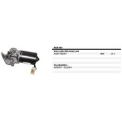 Resim SİLECEK MOTORU 24V AĞIR HİZMET İVECO 50NC 6202001 6202003 RSM805 Mapa