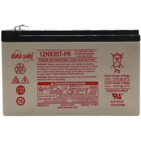 Resim EnerSys Datasafe 12v Hx35t-fr 10 Yıl Ömür Beklentili Bakımsız Kuru Tip Agm Vrla Akü 