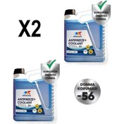 Resim Oto Motto Newada Süper Mavi Antifiriz -56 C 3 Lt 2 Adet Mavi 