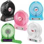 Resim TahtakaleTicaret 3 Kademeli Şarjlı Masa Üstü Usb Mini Taşınabilir Vantilatör Fan 