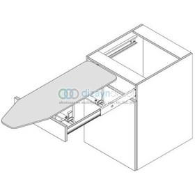 Resim Çekmece İçi Ütü Masası 