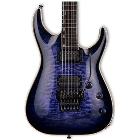 Resim Esp Eıı Horizon Quilted Maple Reindeer Blue Elektro Gitar 