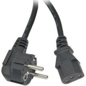 Resim Ic-268 Power Kablo L Erkek - Düz Dişi Güç Kablosu 