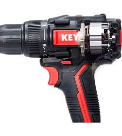 Resim Keyang DD18BL-W 18V-2 Ah Akülü Darbeli Delme-Vidalama Makinası 