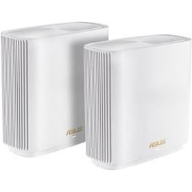 Resim ZenWiFi AX XT9 (B-2-PK) Tüm Evi Kapsayan Tri-Band Wi-Fi 6 Mesh Sistemi (Beyaz İkili Paket) 