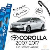 Resim Rbw Toyota Corolla Uyumlu 2007 - 2017 Ön Muz Silecek Takımı 