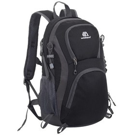 Resim Hombey 20l Siyah Outdoor Çanta - Dağcılık, Yürüyüş, Seyahat İçin Oxford Kumaş Sırt Çantası Siyah 