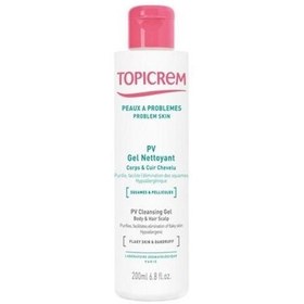 Resim Topicrem PV Cleansing Body Gel Köpüklü Temizleme Jeli 200 ml 