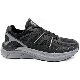 Resim Jump 30562 Phlon Hafif Taban Bağcıklı Erkek Spor Ayakkabı Siyah Siyah 