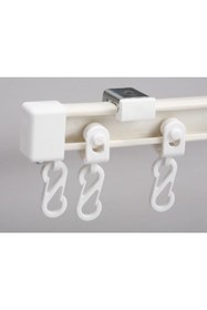 Resim GÖRGÜN 11 Metre Esnek Oryantal Kıvrılıp Bükülen Perde Rayı Korniş 