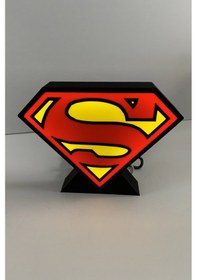 Resim Superman Dekoratif Gece Lambası Çok Renkli 