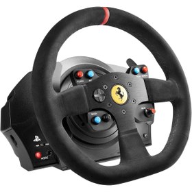 Resim Thrustmaster T300 Ferrari Alcantara Edition Direksiyon Seti (PS5-PS4-PC Uyumlu) 