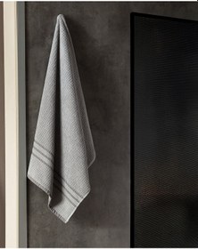 Resim Madame Coco Alissa %100 Pamuk Banyo Havlusu - Gri 8684427128114 Gri 