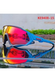 Resim HALL BREATHE Değişebilir 5 Lensli Dağ, Bisiklet ve Kayak İçin Polarize Spor Gözlüğü Mavi 