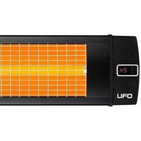 Resim UFO Black Line UK 2000 W Duvar Tipi Dikey ve Yatay Kullanım Infrared Isıtıcı UFO