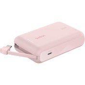 Resim Belkin 10000mAH PowerBank 20W Pembe 