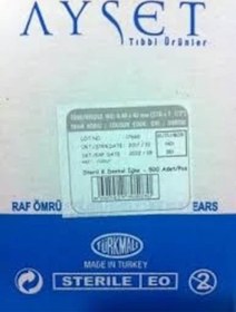 Resim Ayset 2 Cc Dental Enjektör 40x40 Kısa Uç 600 Adet 