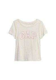 Resim Gap V-hs Ss Logo T-shirt - 459909-9959 Beyaz 