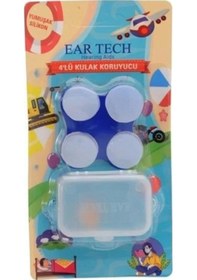 Resim Ear Tech Kulak Tıkacı Silikon 4'lü 