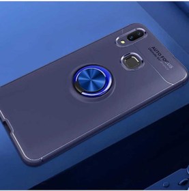 Resim Samsung Galaxy A10S Uyumlu Kılıf Zore Ravel Silikon Kapak Mavi 